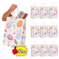 thumbnail image 1 of KOYPTL 12Pcs Easter Gift Bags Bunny Paper Treat Bags with Handles,Colorfull Easter Party Favor Gift Bags,Spring Egg Chick Candy Pouches for Holiday Party Gift Wrapping Easters Egg Party Supplies, 1 of 7