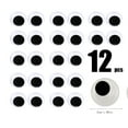 thumbnail image 1 of KOYPTL 12pcs-Wiggle Eyes-Self Adhesive,Black White Googly Eyes for Christmas Tree Decoration & Dolls Bags Furniture Toys Ornaments for Girls Boys Christmas Stocking Stuffers Birthday Pretend Play, 1 of 9