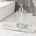 thumbnail image 1 of KOYPTL 15 OZ Soap Dispenser with Pump Bathroom Accessory Set Thickened Plastic Hand Soap Dispenser Kitchen Dish Washing Liquid Bottles Refillable Shampoo and Conditioner Bottles with Funnel Clear, 1 of 6