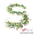 thumbnail image 1 of KOYPTL 2 Pack 6.89ft Easter Egg Garland Artificial Rustic Spring Garland for Mantle, Easter Garland Decorations for Fireplace Tree Table Window Wall, Indoor Outdoor Home Party Easter Decoration Gift, 1 of 7