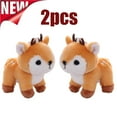 thumbnail image 1 of KOYPTL 2 Pcs Christmas Decorations Reindeer Plushs Toys,Forest Animals Doll Deer Baby Toys for Home Party Indoor Decor Classroom Prizes Birthday Baby Shower Gift Christmas Stocking Stuffers(Khaki), 1 of 7