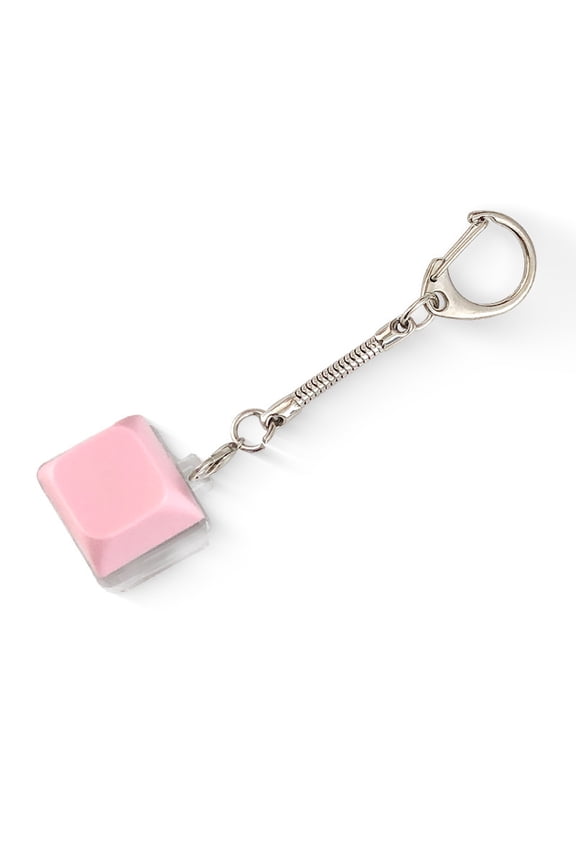 2 Pcs Keyboard Fidget Toys, Keychain Keyboard Decompression Toys Mechanical Key Button Stress Relief Gifts for Adult and Kids,Finger Clicker Toys,ADHD Toy,Kids Christmas Stocking Stuffers