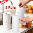 thumbnail image 1 of KOYPTL 2 Rolls Kitchen Paper Towels with Decorative Prints Disposable Cleaning Papertowels Kitchen Tissue Highly Absorbent Durable Not Easy to Break,Use for Holiday Business Resturant, 1 of 8