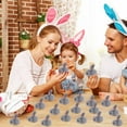 thumbnail image 1 of KOYPTL 20 Pcs Mini Plush Easter Bunny Animals Figurines, Miniature Stuffed Rabbit Toys, Soft Tiny Stuffed Animals Easter Bunnies Plush Rabbit for Easter Basket Stuffers, DIY Hair Clips, 1 of 7