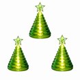 thumbnail image 1 of KOYPTL 3 Pcs Christmas Tree Candles with LED Light Flameless Battery Operated Christmas Table Decorations for Desktop Dinner Center Home Decor Christmas Stocking Stuffers Xmas Decorations Gift Green, 1 of 7