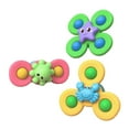 thumbnail image 1 of KOYPTL 3pcs-Suction Cup Rotating Toys for Toddlers 1 2 3 Years Old Early Learning Sensory Soothing Toys for Baby Bath Car Ship Travel,Gift for Kids 6-12-18 Months Christmas Stocking Stuffers Birthday, 1 of 6