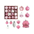 thumbnail image 1 of KOYPTL 40Pcs 2.36In Christmas Ball Ornaments Set for Tree,Shatterproof Multi-style Glittering Hanging Bulbs Pendants for Christmas Tree Porch Yard Holiday Decorations for Xmas Birthday Party Supplies, 1 of 7