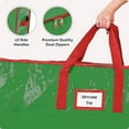 thumbnail image 1 of KOYPTL 41in-Christmas Tree Storage Bag with Zipper & Handles,Heavy Duty Durable Waterproof Oxford Fabric Tote for Holiday Storage Christmas Balls Lights Gifts Clothes Container & Space Saving-Green, 1 of 7