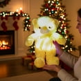 thumbnail image 1 of KOYPTL 45cm Change Color Cute Bear Plush Toys for Toddlers 1-3,LED Soft Stuffed Animal Toys Nightlight In Glow Sleeping Toys for Boys Girls 3 4 5+,Holiday Birthday Xmas Valentines Day Gifts for Women, 1 of 5