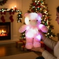 thumbnail image 1 of KOYPTL 45cm Change Color Cute Bear Plush Toys for Toddlers 1-3,LED Soft Stuffed Animal Toys Nightlight In Glow Sleeping Toys for Boys Girls 3 4 5+,Holiday Birthday Xmas Valentines Day Gifts for Women, 1 of 5