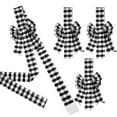 thumbnail image 1 of KOYPTL 4pcs-Christmas Velvet Bows and Ribbon for Cabinet Door,Plaid Bows Ribbons for Christmas Thanksgiving Fireplace Festive Party Gift Wrapping Supplies & Furniture Windows Chair Kitchen Decoration, 1 of 6