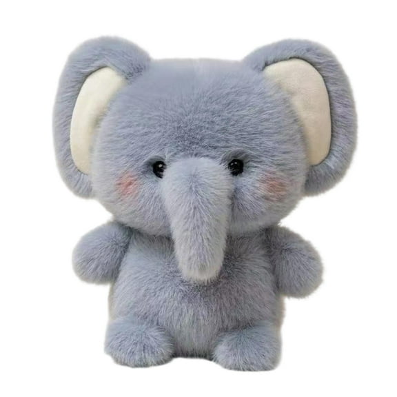 KOYPTL 6.3 In Small Stuffed Animals for Toddlers 2+ Years Old,Elephant Pillow for Christmas Stocking Stuffers Birthday Gift Carnival Prizes,Classroom Treasure Box,Claw Machine Filler,Pinata Stuffers