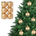 thumbnail image 1 of KOYPTL 6PCS 2.36In Christmas Ball Ornaments Set for Tree,Shatterproof Gold Basketball Hanging Bulbs Pendants for Christmas Tree Porch Yard Holiday Decorations for Xmas Birthday Home Party Supplies, 1 of 6