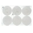 thumbnail image 1 of KOYPTL 6Pcs 2.16In Christmas Ball Ornaments Set for Tree,Shatterproof Snowflakes Glittering Hanging Bulb Pendants for Christmas Tree Porch Yard Holiday Decoration for Xmas Birthday Party Supplies, 1 of 6