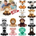 thumbnail image 1 of KOYPTL 9 In Small Stuffed Animals Toys for Toddlers 1 2 3+,Plush Animals Pillow Toys Doll-Durable-Safe-Timeless Companions,Soft Stuffed Plush Toys Birthday Christmas Gifts for Kids Boys Girls 3 4 5+, 1 of 6