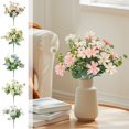 thumbnail image 1 of KOYPTL Artificial Daisy Flowers 12 Inch Silk Flowers for Home Decor Indoor Fake Bouquet Faux Flowers for Vase Floral Centerpieces for Tables Wedding Garden Window Frame Hanging Basket White, 1 of 6