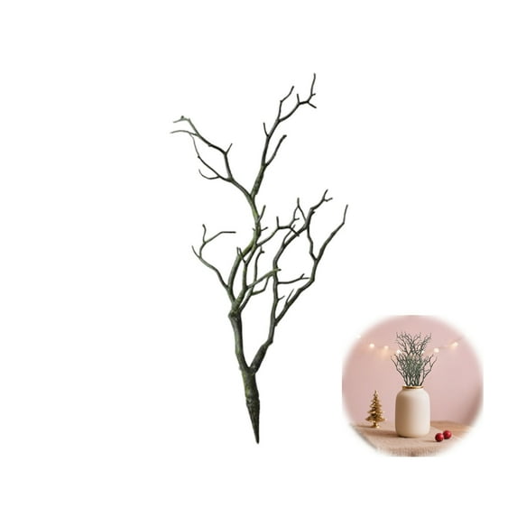KOYPTL Artificial Dried Tree Branches for Outdoor Indoor Decoration,Fake Faux Dead Lifelike Twig for Thanksgiving Christmas Fall Decor & Garden Home Wedding Porch Window Tabletop Vase Ornament