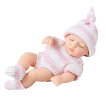 KOYPTL Baby Dolls Toys for Toddlers,11 Inch Soft Reborn Baby Dolls Lifelike Sleeping Real Baby Dolls Newborn Toy for Girls Age 2 3 4 6 Years Old,Birthday Christmas Gifts for Kids