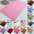 thumbnail image 1 of KOYPTL Bathroom Rugs Ultra Absorbent Bath Mat Non-Slip Memory Foam Shower Mats Quick-Dry Shower Rug Waterproof Floor Covering Bathroom Accessories Essentials Khaki, 1 of 6