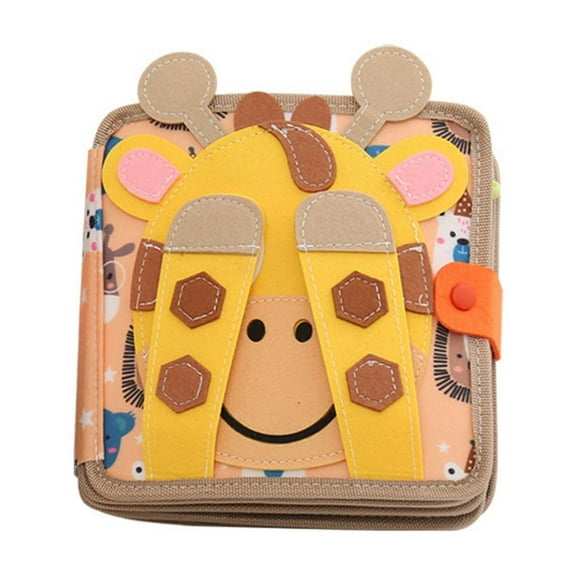 KOYPTL Busy Board Quiet Book for Toddlers 1-3 2-4,Preschool Learning Activities Educational Sensory Toy,Felt Quiet Book BabyFelt Quiet Book Gifts for Baby Christmas Birthday