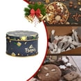 thumbnail image 1 of KOYPTL Christmas Candy Storage Tins Round Cookie Tins with Lids for Gift Giving Metal Christmas Storage Boxes for Snacks Cookies Chocolate Gift Wrapping Holiday Party Supplies Xmas Gifts, 1 of 5