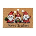 thumbnail image 1 of KOYPTL Christmas Doormat,40*60cm Soft Merry Christmas Snowman Gnome Bathroom Rug with Non Slip Backing Washable Durable Absorbent,Front Door Mat for Indoor Outdoor Bedroom Porch Home Decor, 1 of 6
