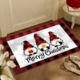 thumbnail image 1 of KOYPTL Christmas Doormat,75*45cm Soft Merry Christmas Snowman Gnome Bathroom Rug with Non Slip Backing Washable Durable Absorbent,Front Door Mat for Indoor Outdoor Bedroom Porch Home Decor, 1 of 6