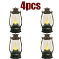 thumbnail image 1 of KOYPTL Christmas Mini Lanterns 4 Pcs LED Battery Operated Small Lanterns Indoor Red Lanterns Decorative Outdoor Hanging Candle Lantern Ornament Farmhouse Decor for Weddings Party Halloween Xmas Decor, 1 of 7