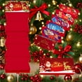 thumbnail image 1 of KOYPTL Christmas Red Envelope with 10 Slots for Cash,Christmas Money Cards Holder Surprise Party Red Envelope Money Box Gift Card- Holiday Gift Storage Christmas Monetary Gifts, 1 of 7