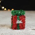 thumbnail image 1 of KOYPTL Christmas Tree Decorations,Christmas Hanging Ornament Set Tinsel Ribbons Box Shape Hanging Pandent for Home Indoor Party Desktop Xmas Tree Decor,Christmas Table Decorations(Red), 1 of 6