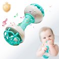 thumbnail image 1 of KOYPTL Clearance Baby Soft Musical Toys Hand Grasping Rattles for Toddlers 1 2 3+ Years Old,Early Education & Grip Training Gift for Boys Girls 6-12 Months Christmas Stocking Stuffers, 1 of 8