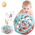 thumbnail image 1 of KOYPTL Clearance Soft Baby Toy Rattles Hand Grasping Balls for 0-6 6-12 Months+,Toddlers Soothing Toy with Jingle Bell for Early Education,Boys Girls Christmas Stocking Stuffers Birthday Shower Gift, 1 of 7