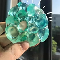 KOYPTL Crunchy Stress Ball - Sensory Squishies Squeeze Fidget Toys for Kids Adults,Colorful Noisy Stress Relief Ball Contains Sensory Stones,Funny Gifts for Birthday Christmas Valentine