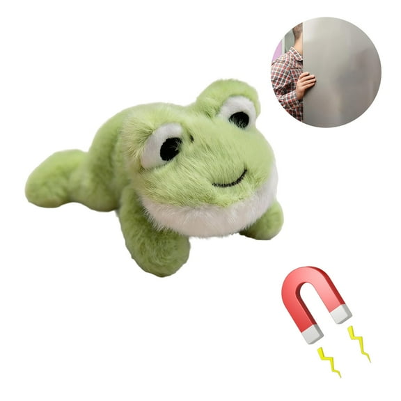 KOYPTL Cute Animals Plush Toys for Toddlers 1 2 3,Stuffed Animals Toy with Magnetic,Small Animal Fridge Magnets for Kids,Christmas Stocking Stuffers Birthday Christmas Gifts for Boys Girls 3 4 5+