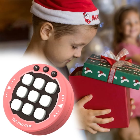 KOYPTL Digital Tic Tac Toe Game for Toddlers Kids Adults 3 4 5 6 7+ Years Old,Electronic Board Handheld Game Portable Learing Toy Gift for Travel Christmas Stocking Stuffers Birthday