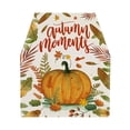 thumbnail image 1 of KOYPTL Fall Decorations Table Runner 13*72 Inch For Kitchen Dining Table,Thanksgiving Autumn Printed Sunflower Harvest Pumpkins Maple Leaf Water-Proof Washable Fabric Runner For Party Home Decoration, 1 of 4
