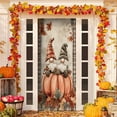 thumbnail image 1 of KOYPTL Fall Thanksgiving Door Cover Decorations,Autumn Maple Leaves Photo Backdrop Welcome Fall Door Banner and Pumpkin for front door Farmhouse Autumn Harvest Festival Decorations and Supplies 35*78, 1 of 6