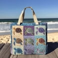 thumbnail image 1 of KOYPTL Fashion Tote Bags for Women Girls Large Capacity Shoulder Canvas Bag with Sturdy Handles and Zipper Lightweight Can Washing Beach Bag Travel Bag for Shopping Working and Daily Use Gifts, 1 of 7