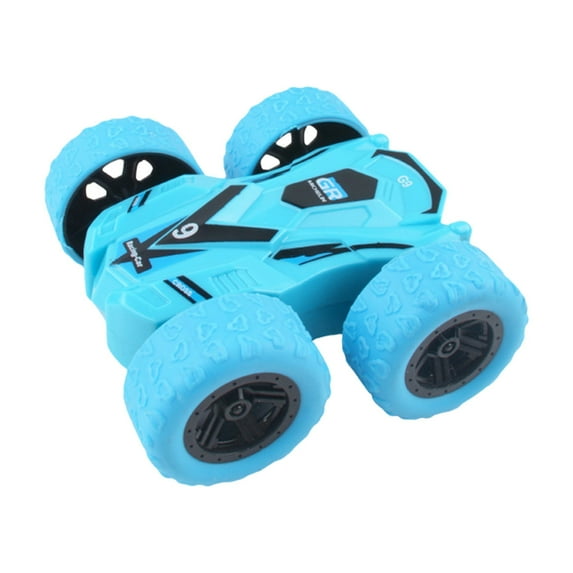 KOYPTL Flip Cars Toys for Ages 3+ Year Old Boys, Monster Truck 360° Rotating Stunt Push and Go Friction Cars for Toddlers Vehicle Girls Gifts, Kids Christmas Stocking Stuffers