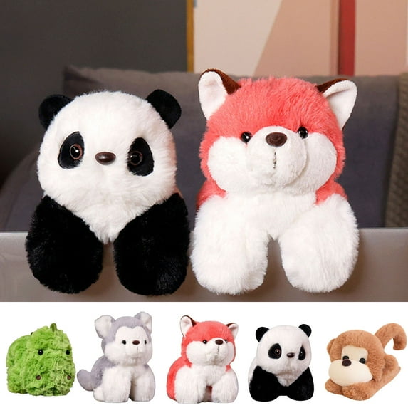 KOYPTL Fox Slap Bracelets Stuffed Animal for Toddlers Age 3 4 5 6+,Animal Snap Bracelets Sticky Rolls Bracelet Huggers Toy Wrist Gift for Girls Boys Party Favors Birthday Christmas Stocking Stuffers