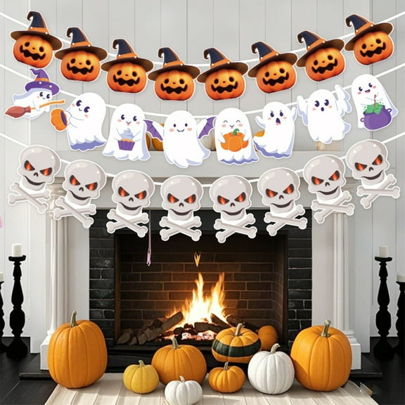 KOYPTL Halloween Ghost Crafts for Kids - Halloween Hanging Ornament Sticker Craft Kit Bulk Make Your Own Ghost DIY Paper Craft Sticker for Home Classroom Trick or Treat Party Game Activities Decors