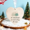 thumbnail image 1 of KOYPTL Heart-Shaped Sea Pendant for Christmas Tree Fireplace Hanging Ornaments,Handcrafted Eternal Friendship & Love Keepsake Gift for Women Men Friends Christmas Stocking Stuffers Packaging Birthday, 1 of 3