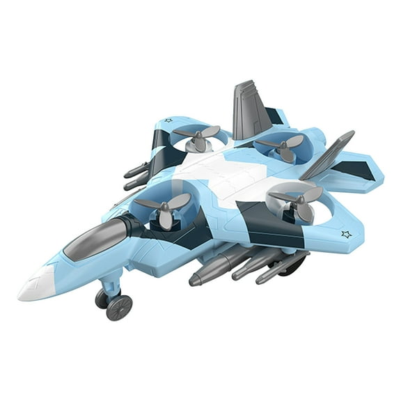KOYPTL Inertial Drive Fighter 360 Stunt Rotation Cool Fighter Model Boy Toy,easy to achieve the take-off, flight, rotation and other actions of the toy plane,Suitable for Birthday Christmas Gifts