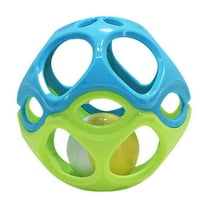 KOYPTL Infant Hand Grasping Balls for Baby Toddlers,Soothing Rattles Early Education Intellectual Development and Grip Training Toys,Gift for Boys Girls Christmas Stocking Stuffers