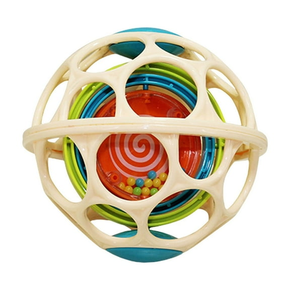 KOYPTL Infant Hand Grasping Balls for Baby Toddlers,Soothing Rattles Early Education Intellectual Development and Grip Training Toys,Gift for Boys Girls Christmas Stocking Stuffers