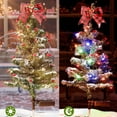 thumbnail image 1 of KOYPTL LED Christmas Ground Plug Lights with Christmas Tree Shaped,Solar Waterproof Pathway String Lights Outdoor for Christmas Decorations Holiday Party Backyard Sidewalk Garden Patio Cafe Ornament, 1 of 9
