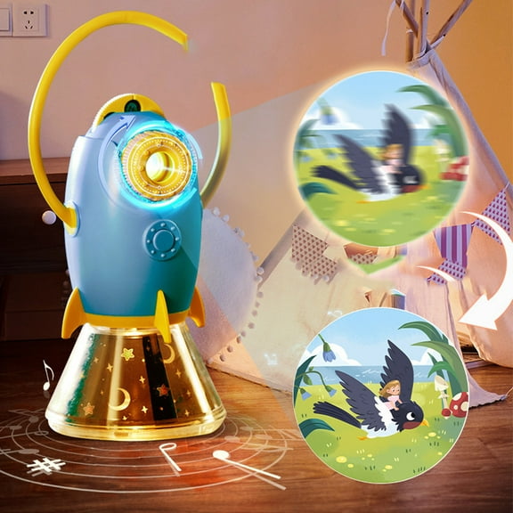 KOYPTL Multifunctional Story Projector for Toddlers Baby 2 3 4 5 6 7 Years Old,Classic Tales Soft Night Light,Educational Storybook Toys Suitable for Boys Girls Storytime Christmas Birthday Gifts