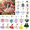 thumbnail image 1 of KOYPTL Porch Goose Outfits,All Seasons Holiday Christmas,St.Patrick's Day,Easter,Valentine,Birthday,Goose Outfits for Patio Yard Garden Decor,23" Porch Goose Decorations Include Costume & Accessories, 1 of 10