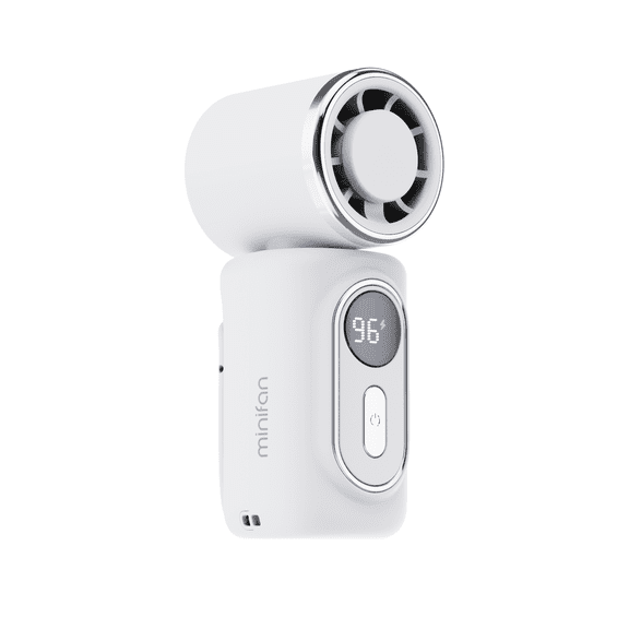 KOYPTL Portable Handheld Mini Fan 5 Speeds 14500 RPM High Velocity Personal Fan with LED Display USB Rechargeable 180° Adjustable Airflow Folding Mini Fan for Home Office Travel Outdoor Women Gifts