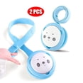 thumbnail image 1 of KOYPTL Portable Pacifier Chains Set 2pcs,Waterproof Travel Pacifier Holder Clip Baby Pacifier Clip for Outings and Moms,Convenient Hanging Organizer Gift for Baby Strollers,Cribs,Handbags,Backpacks, 1 of 8